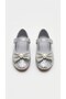Silver glitter girl's ballet flats 499.b-2606 - 4