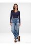 33215 Warm V-Neck Bra-Free Top