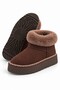 Neli̇s Women's Casual Winter Boots with Fur Inside and Ankle Lining - 8