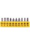 L-Shape 1/4 Inch Hex Socket Wrench Double Head with Various Screwdriver Bits Hand Tool Set - 5