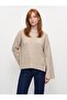 10900 Wool Blend Crew Neck Knit Sweater