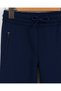 Boys' Cotton Winter 3-Strand Ribbed Sweatpants – with Zipper Pockets |   Comfortable Sports Bottoms for School - 3