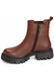 Petra Tan Genuine Leather Women's Boots - 2