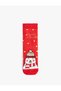 New Year Themed Cotton Towel Socks
