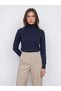 10883 Turtleneck Wool Blend Sweater - 2
