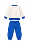Boy's Teddy Bear Printed Striped 100% Cotton Seasonal Sweatshirt and Sweatpants 2-Piece Set - 6