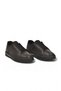 Men's Lace-Up Comfortable Sole Black Genuine Leather Men's Casual Sneaker Shoes 165 - 4