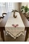 Cross Stitch Embroidered Runner