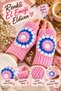 Women's Fingerless Knitted Gloves Pink Blue White Hand Knitted Winter Warm Gloves for Daily Use