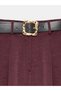 72833 Belted Satin Look Wide Leg Trousers - 7