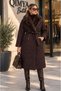 Levure Women's Mid-Length Quilted Puffer Coat with Removable Fur Collar - 5