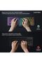 لوحة مفاتيح سلكية مريحة، إضاءة خلفية RGB، تصميم مدمج بـ 69 مفتاحًا، وضع واحد USB/Type-C - 4