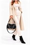 Women's Suede Chain Detailed Hand and Shoulder Bag New Season (Size 29X16) - 3