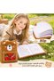 دفتر ملاحظات GOOD Bear Plush، 80 صفحة، مذكرات للأطفال مع 3 فراولة قطيفة - 6