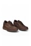 Men's Lace-Up Non-Slip Sole Brown Genuine Leather Outdoor Trekking Shoes 2055 - 4