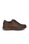 Men's Lace-Up Non-Slip Sole Brown Genuine Leather Outdoor Trekking Shoes 2055 - 2