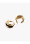 Row Hoop Earrings - 3