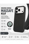 iPhone 18 Pro (6.3 Inch) Compatible Woven Fabric Textured Rough Lux Magsafe Case - 3