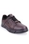 Dma08-610 Brown Orthopedic Daily Slip on Men's Leather Shoes