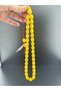 Custom Made Faturan Sıkma Amber Prayer Beads with the Signature of Master Omari̇ (11.5-14.5 mm) - 5