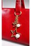 Women's Charm Detailed Baguette Shoulder Bag - 3