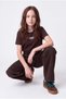 Girl's High Waist Wide Leg Jean Pants