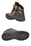 Men's Lace-Up Non-Slip Sole Black-Mink Outdoor Trekking Boots 2115 - 5