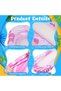 2 Pcs Inflatable Pool Float Mat Pool Floaties Rafts with Headrest Loungers Sun Tanning Floaty for Ad - 4