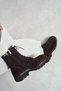 Tempest Bitter Brown Suede Genuine Leather Lace-Up Zipper Detail Thick Sole Women's Boots