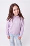 Girl's Printed Hooded Sweatshirt