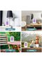 Lamp Bug Zapper, Rechargeable Dual Function Mosquito Zapper Lamp Bug Zapper, Dual Lighting Mode LED/ - 6