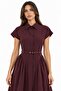 Busem Belted Shirt Collar Midi Dress - 4