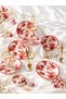 Nariva Model 6-Person 12-Piece Luxury Tea Set (Red)