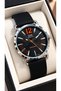 3 Atm Black Silicone Cord, Men's Wristwatch+Bracelet - 2