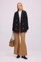 High Waist Ribbed Wide-Leg Pants