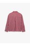 Classic Collar Comfortable Fit Viscose Long Sleeve Poplin Striped Shirt - 2