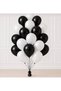 Balloon Basket Premium Black-White 20 Pieces for Birthday, Engagement, Promise and Party Supplies