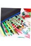 Circle Stencils Measuring Geometry Ruler, 3pcs Oval & Circle Templates Drawing Ruler, Technical Draw - 6