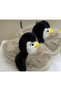 Pandof, Home Slippers, Furry Inside and Out, Penguin-Like Appearance, Poly Sole, Very Light and Comfortable Slippers - 5
