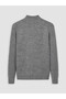 Ozmarka New Season Gray Regular Fit Stand Collar Men's Knitwear Cardigan - 7