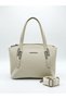 New Season Premium Series 5 Compartment Hand and Shoulder Bag 26X20Cm - 7