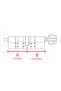 GERDA-SLR/306130/B INSERT MODULAR DE BLOCARE Tedee - 2