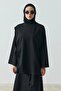 Elva Slit T-Shirt Black - 5