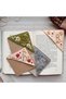فاصل كتاب مطرز يدويًا بحروف R مخصصة، مصنوع من اللباد على شكل مثلث - 5