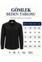 Report Long Sleeve Slim Fit Men's Suede Shirt - 7784 - 2
