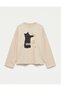 Oversize 100% Cotton 3 Thread Sweatshirt - Shhh...