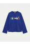 Oversize 100% Cotton 3 Thread Sweatshirt - Story Friends