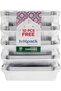 Aluminium Container 8389+LID 50 Pieces, 4+1