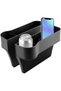 Car Seat Organizer, 2pcs Car Crevice Storage Box, Black - 7