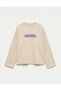 Oversize 100% Cotton 3 Thread Sweatshirt - "Hopeful"